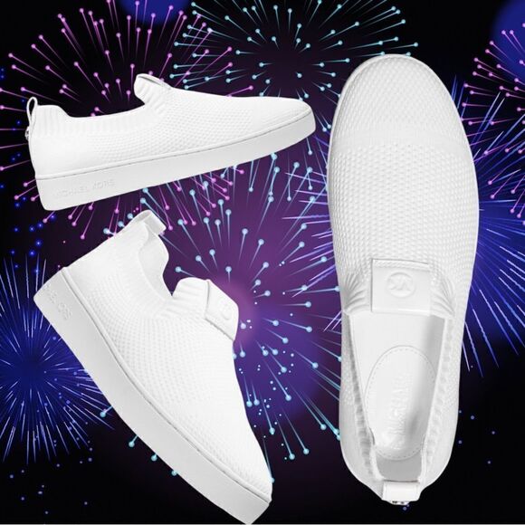 MICHAEL MICHAEL KORS Women's Juno Knit Slip-On Sneakers in the Size 9.5M - Picture 2 of 15